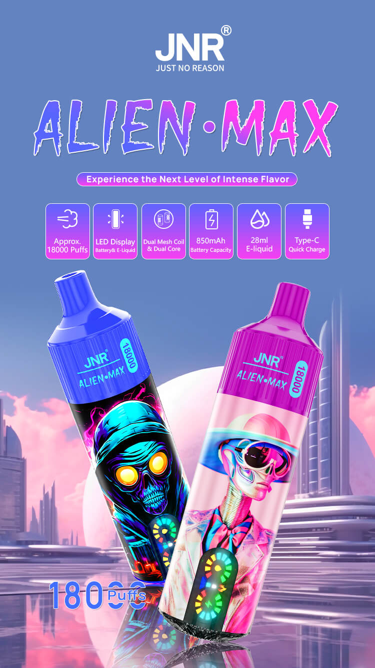 JNR Alien Max 18K Wegwerp Vape