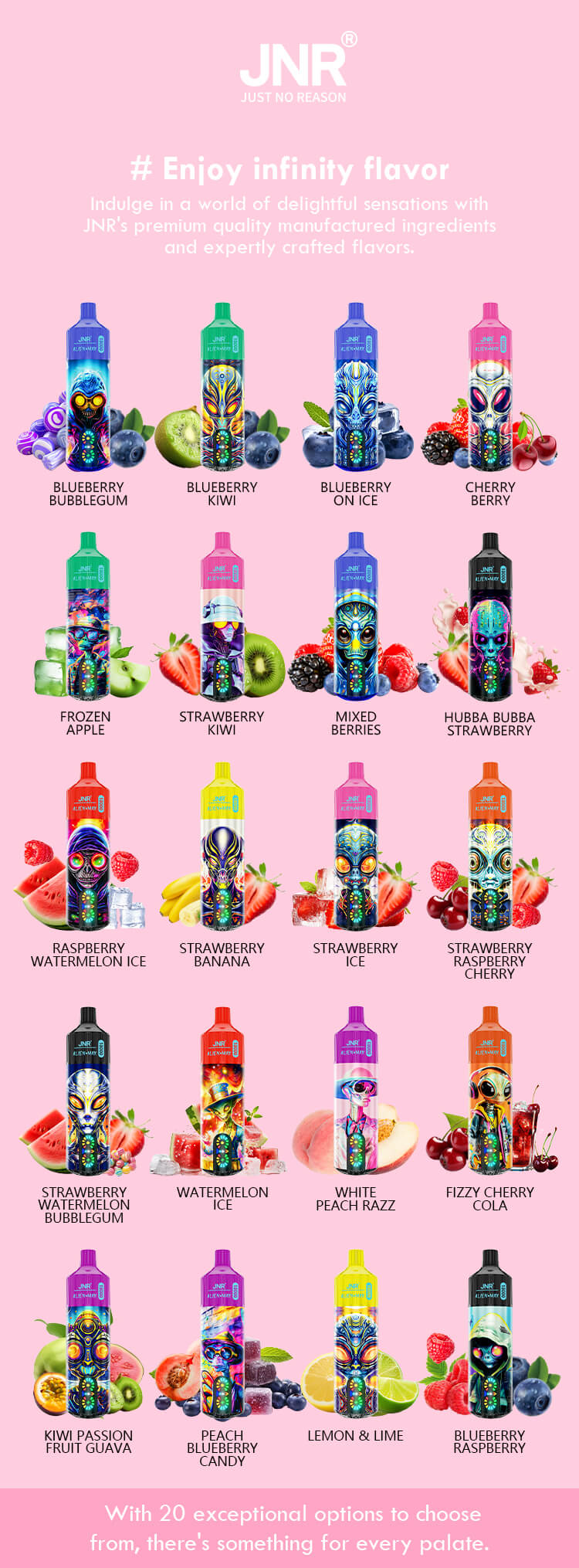 JNR Alien Max 18K Wegwerp Vape Nederland